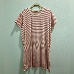 Marine Layer Pink Striped Dress